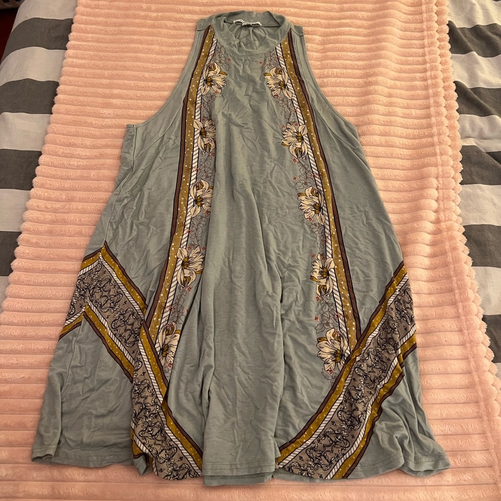 Teal O’Neill dress